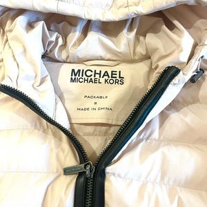 Michael Kors Packable 3/4 length Coat